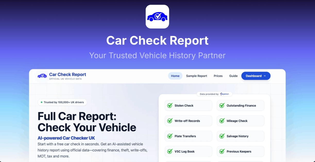 Car Check Report preview